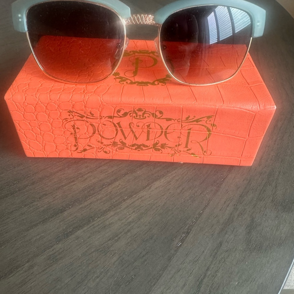 Women's Sunglasses - Black and Gold